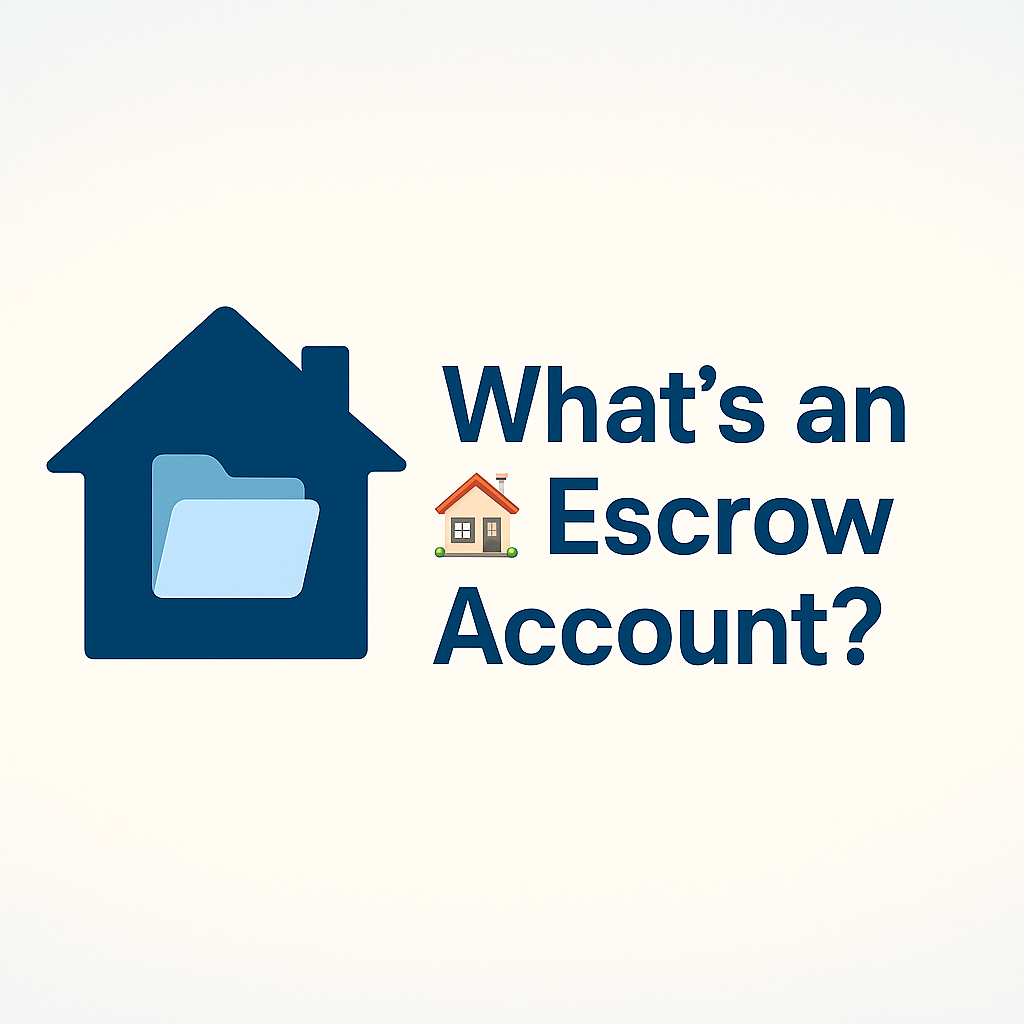 🏠 What’s an Escrow Account — and Why Do You Need One?